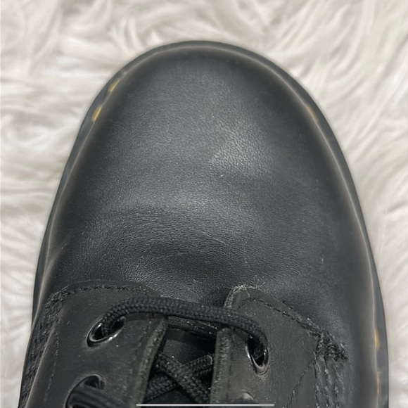 Doc Martens black Virginia Pascal Combat Boots SIZE 8 - Picture 6 of 12